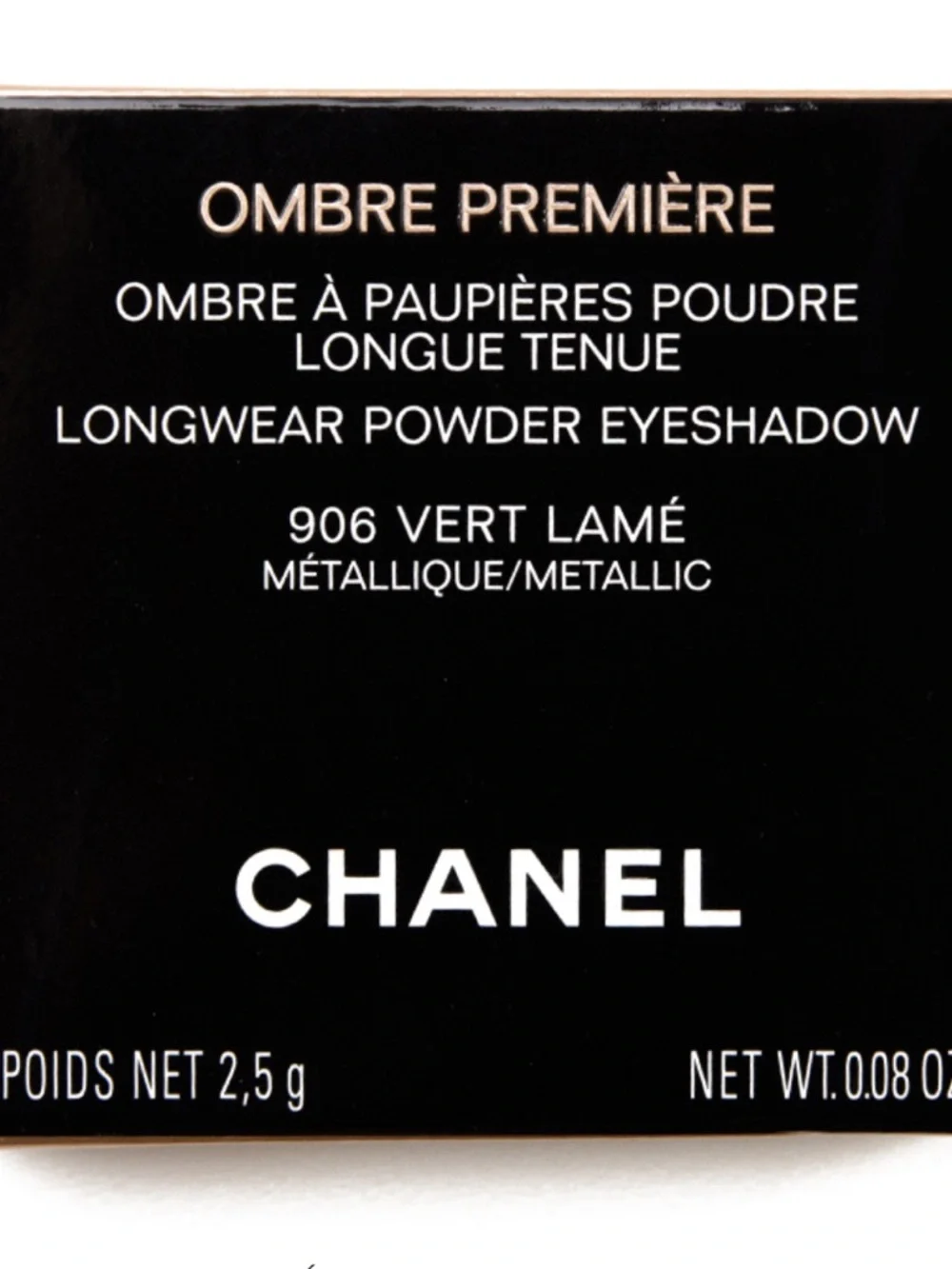 CHANEL Ombre PREMIÈRE Longwear Powder Eyeshadow in the shade Vert Lamé (906). - Picture 7 of 7